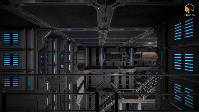 UE科幻猎户座火星生活区 Sci Fi Orion Mars Living Quarters UE5.0