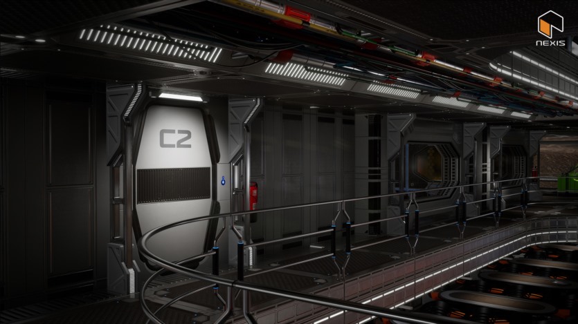 UE科幻猎户座火星生活区 Sci Fi Orion Mars Living Quarters UE5.0