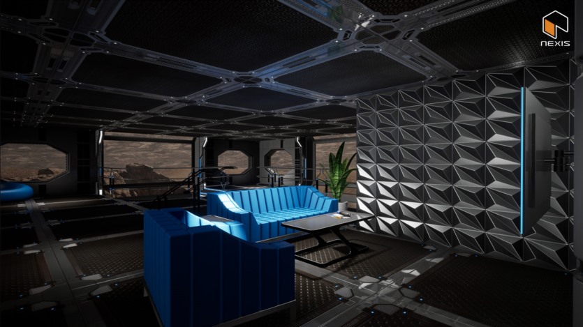 UE科幻猎户座火星生活区 Sci Fi Orion Mars Living Quarters UE5.0