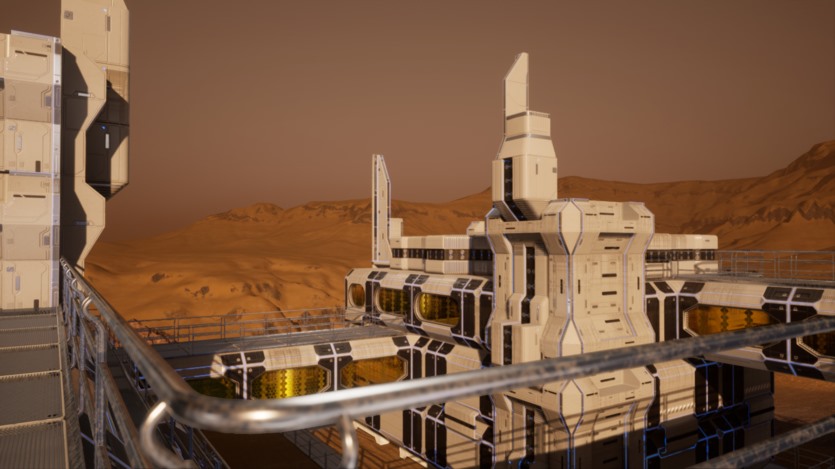 UE科幻猎户座火星生活区 Sci Fi Orion Mars Living Quarters UE5.0