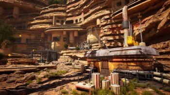 UE虚幻引擎科幻谷小镇资产 Science Fiction Valley Town 5.3