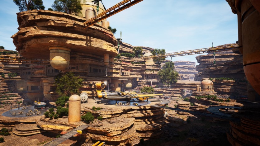 UE虚幻引擎科幻谷小镇资产 Science Fiction Valley Town 5.3