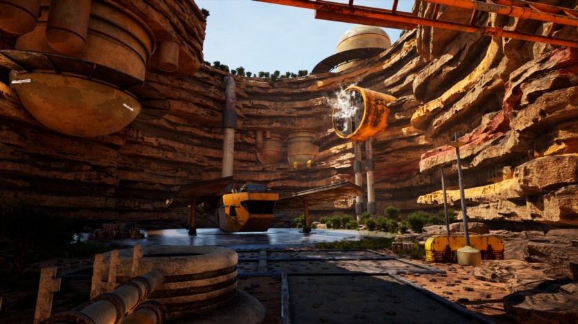 UE虚幻引擎科幻谷小镇资产 Science Fiction Valley Town 5.3