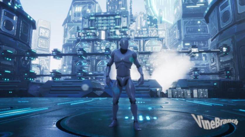 UE虚幻引擎科幻小镇资产 SCIFI TOWN UE4.27