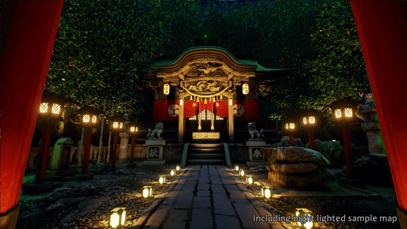 UE虚幻引擎日本神社模型资产 Shinto Shrine (4.27+)