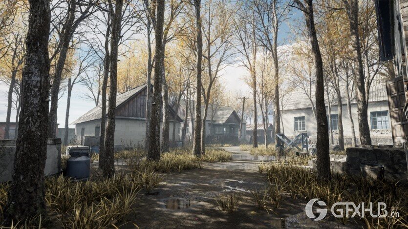 UE虚幻引擎秋季乌克兰村庄环境资产 Ukraine Village 01