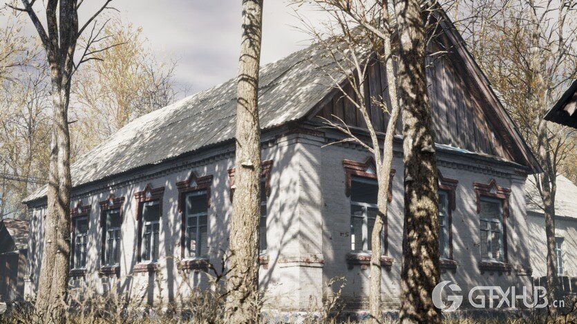 UE虚幻引擎秋季乌克兰村庄环境资产 Ukraine Village 01