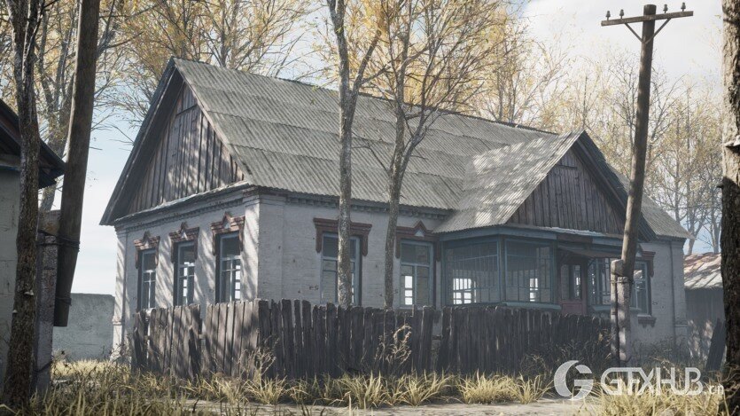 UE虚幻引擎秋季乌克兰村庄环境资产 Ukraine Village 01