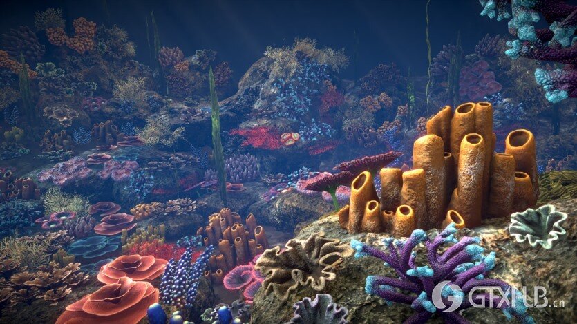 UE虚幻引擎珊瑚模型资产 Unreal Engine Corals (4.23 - 4.27, 5.0 - 5.2)