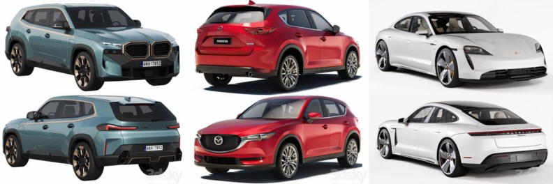 30辆3Dsky Pro汽车3D模型合集 - 20240606