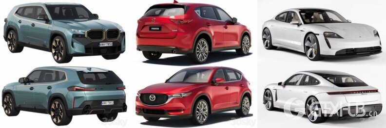 30辆3Dsky Pro汽车3D模型合集 - 20240606