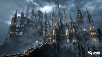 UE虚幻引擎 幻想城堡环境 + ULAT（幻想，类魂，城堡） Fantasy Castle Environment 5.3