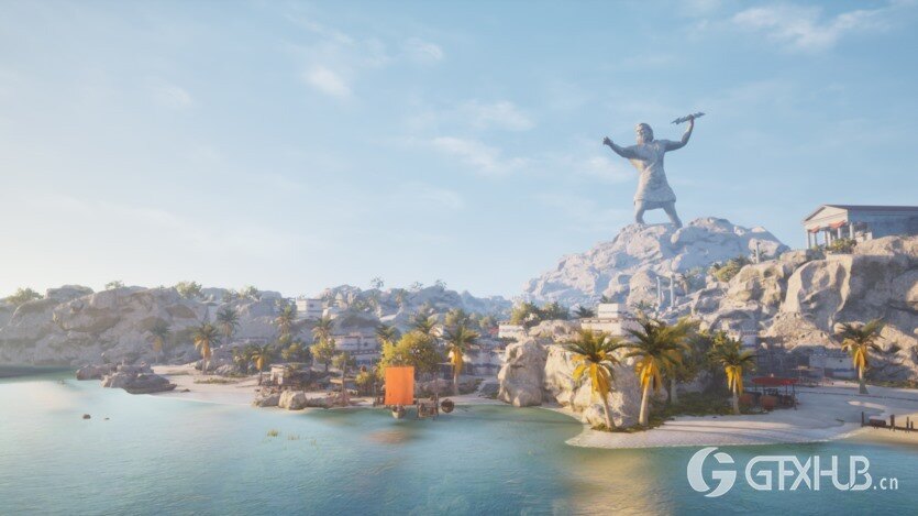 UE寺庙和村庄的希腊岛屿资产 Greek Island 5.3