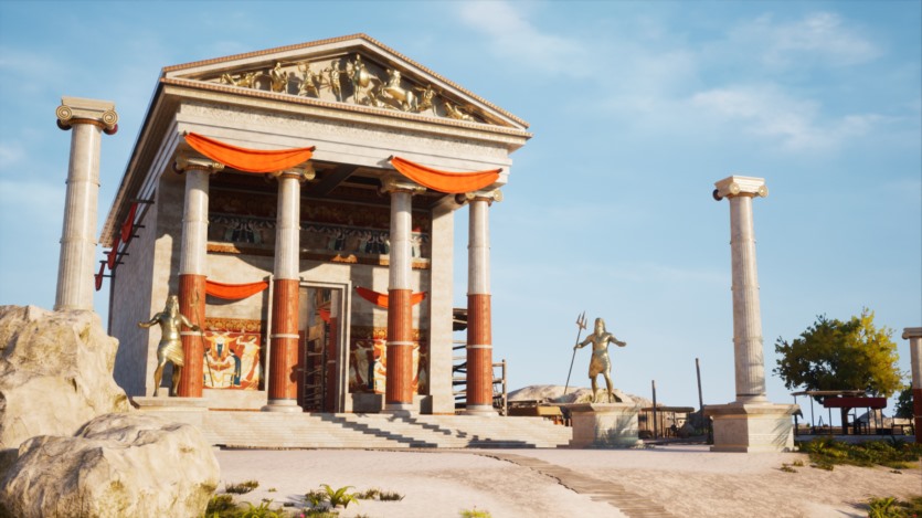 UE寺庙和村庄的希腊岛屿资产 Greek Island 5.3