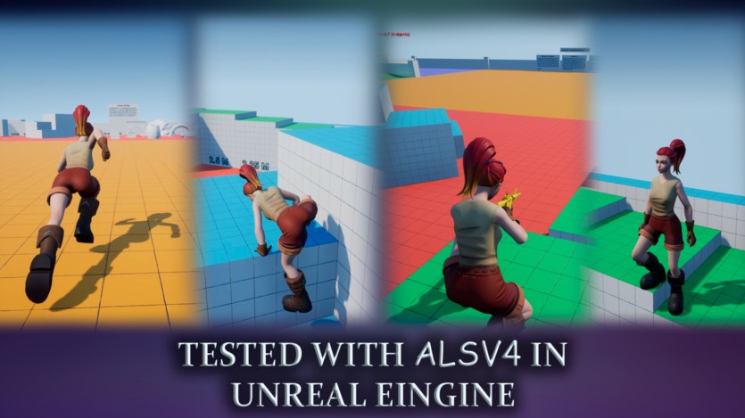 UE新手女孩的3D模型角色资产 Novice Girl