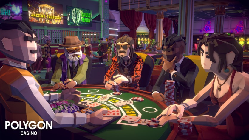 UE低多边形模块化赌场环境和角色 POLYGON Casino - Low Poly Modular Environment and Characters