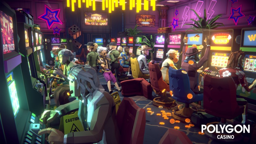 UE低多边形模块化赌场环境和角色 POLYGON Casino - Low Poly Modular Environment and Characters