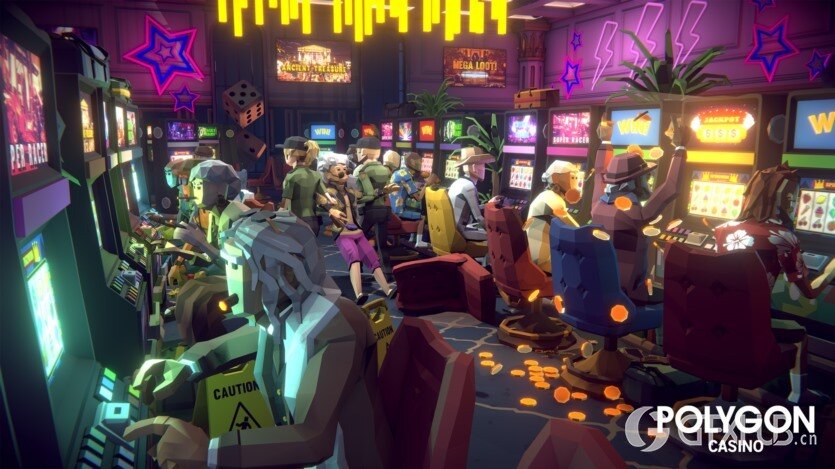 UE低多边形模块化赌场环境和角色 POLYGON Casino - Low Poly Modular Environment and Characters