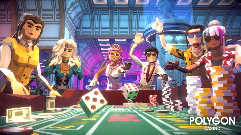 UE低多边形模块化赌场环境和角色 POLYGON Casino - Low Poly Modular Environment and Characters
