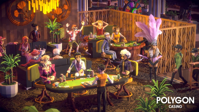 UE低多边形模块化赌场环境和角色 POLYGON Casino - Low Poly Modular Environment and Characters