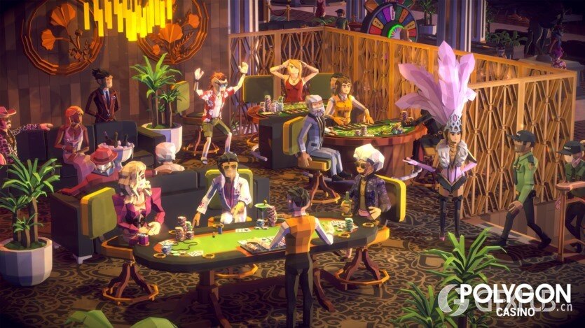 UE低多边形模块化赌场环境和角色 POLYGON Casino - Low Poly Modular Environment and Characters