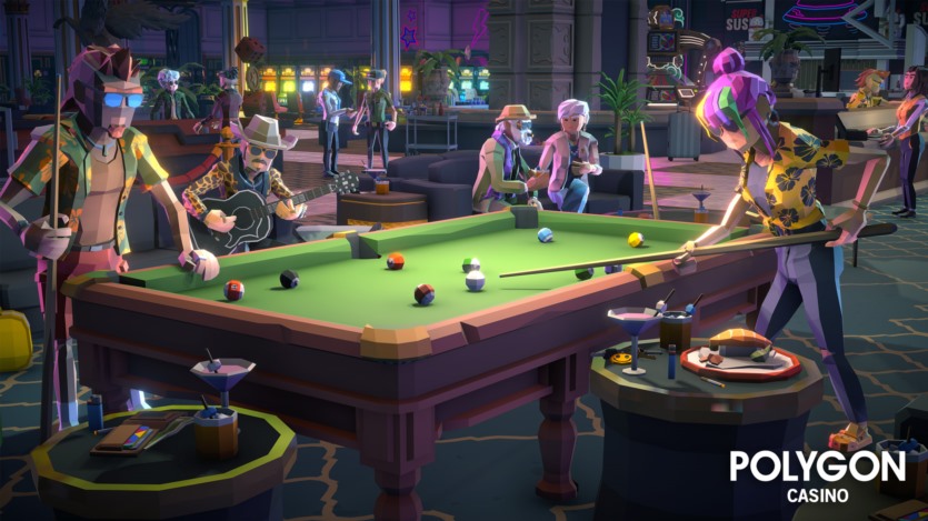 UE低多边形模块化赌场环境和角色 POLYGON Casino - Low Poly Modular Environment and Characters