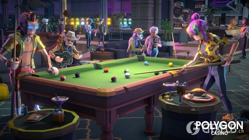 UE低多边形模块化赌场环境和角色 POLYGON Casino - Low Poly Modular Environment and Characters