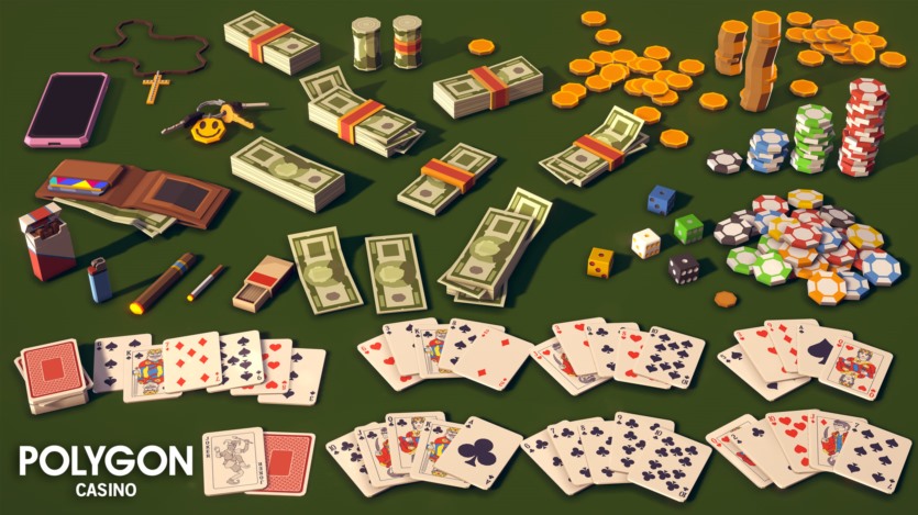 UE低多边形模块化赌场环境和角色 POLYGON Casino - Low Poly Modular Environment and Characters