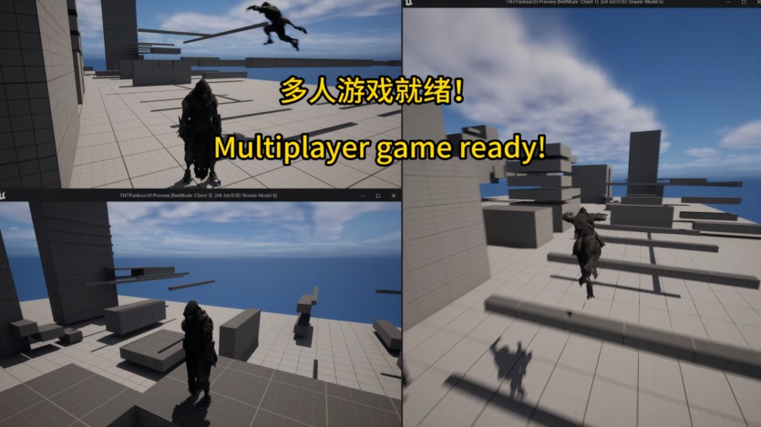 TNT灵活运动系统多人游戏就绪 TNT Flexible Locomotion System.Multiplayer Ready. v3.4