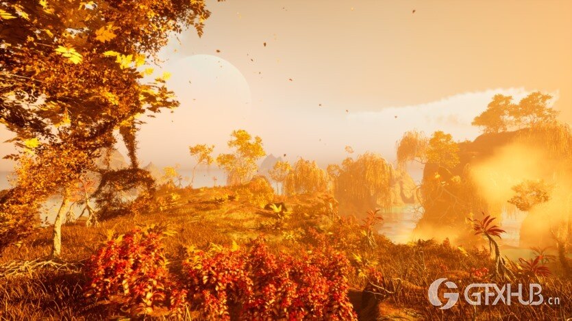 UE5 详细的外星热带岛屿 Tropical Alien World