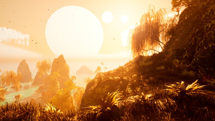 UE5 详细的外星热带岛屿 Tropical Alien World