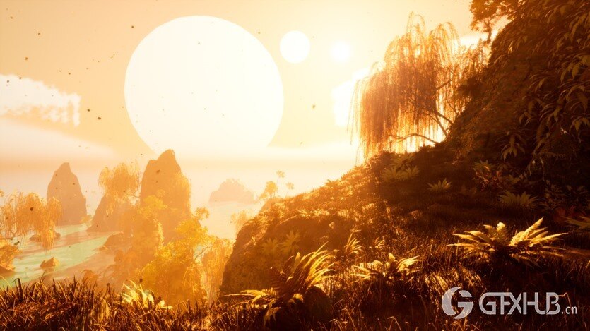 UE5 详细的外星热带岛屿 Tropical Alien World