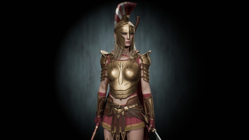 UE虚幻引擎斯巴达女性角色 Woman Base Sparta # 1 4.27