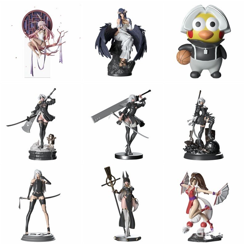 手办3Dmax模型58个合集