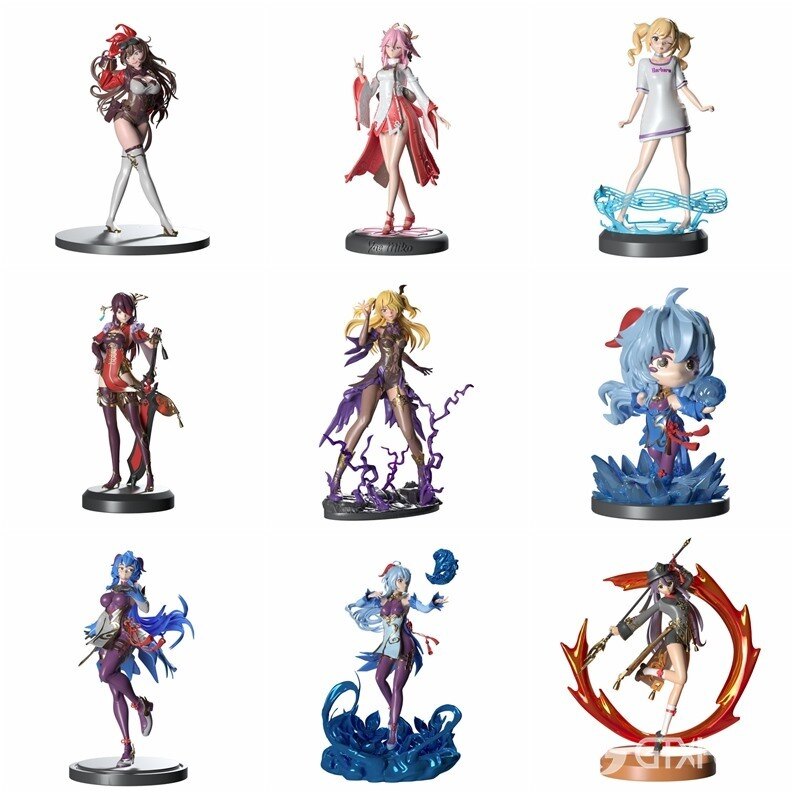 手办3Dmax模型58个合集