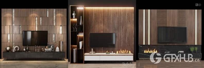 3DSky Pro 沙发椅子灯具装饰3D模型合辑2024年6月第3季 | 440套 | 20.4GB