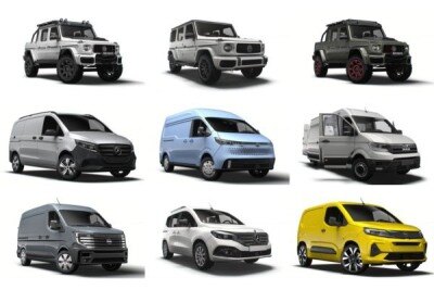 50套依维柯\奔驰汽车3D模型合集 – 20240625
