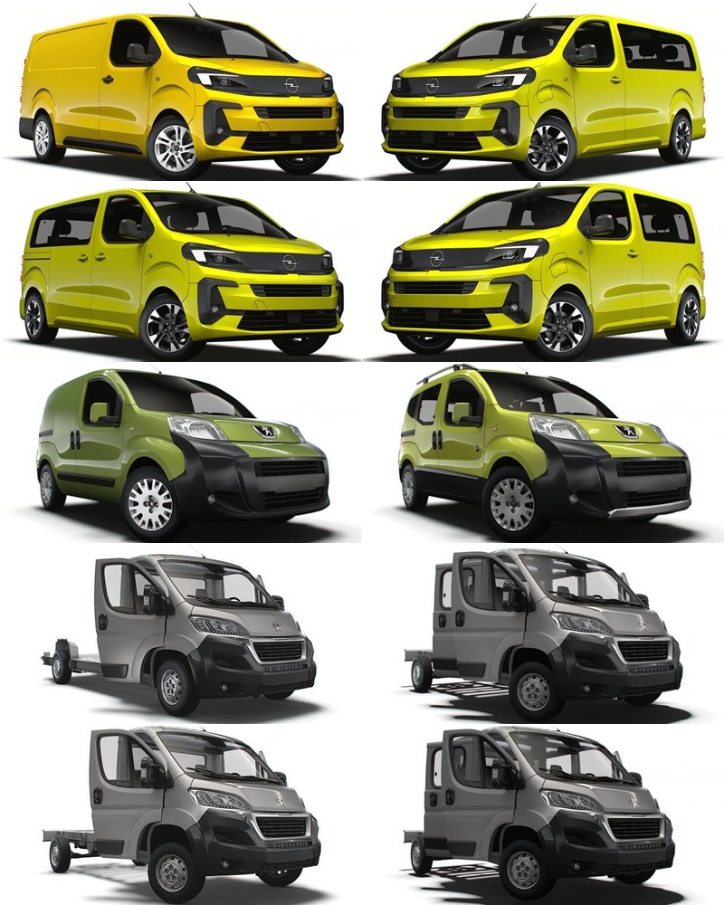 50套标致欧宝汽车3D模型合集 – 20240629