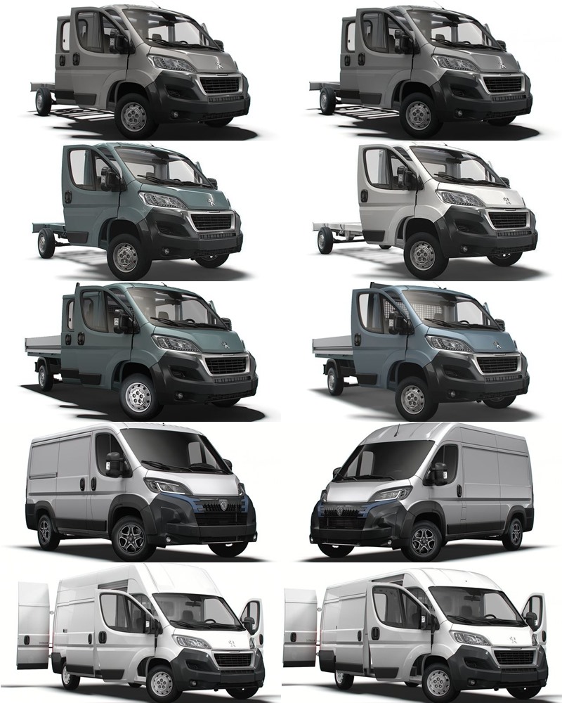 50套标致欧宝汽车3D模型合集 – 20240629