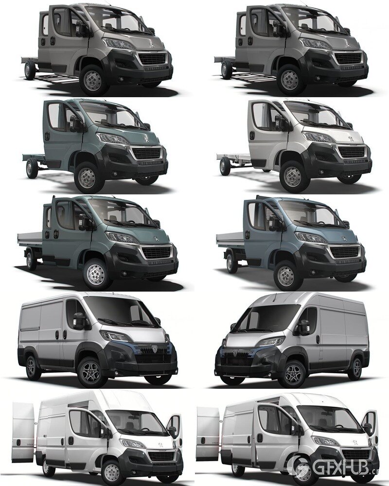 50套标致欧宝汽车3D模型合集 – 20240629