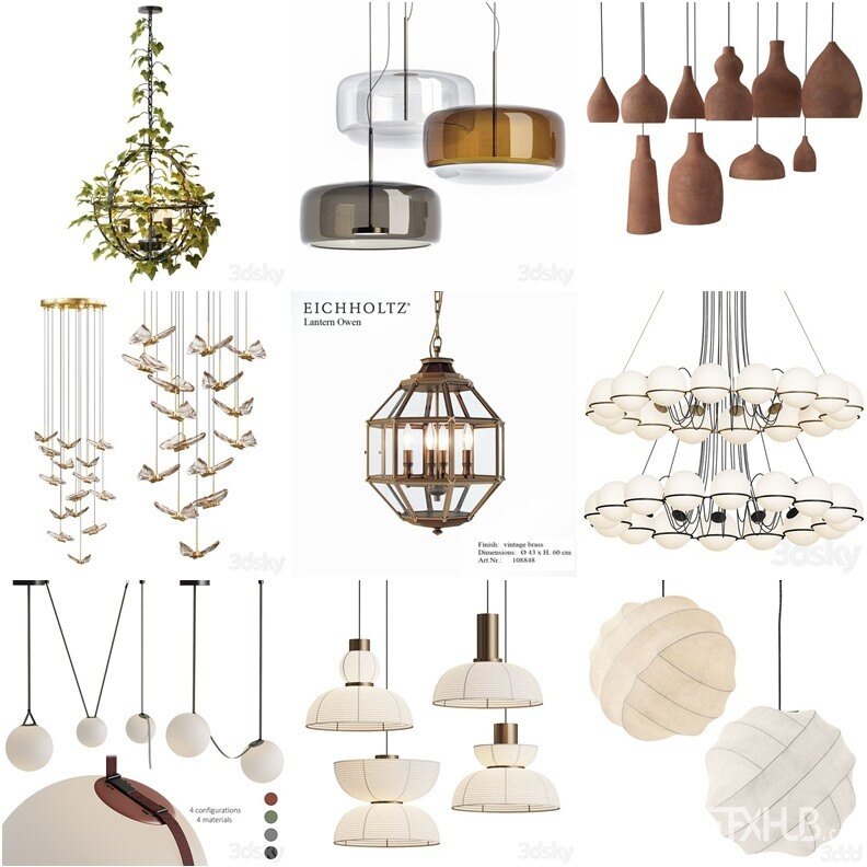 3DSky Pro 沙发椅子灯具装饰数码家电3D模型合辑2024年7月第1季 | 400套 | 19GB