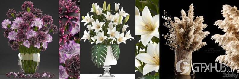 3DSky Pro 沙发椅子灯具装饰数码家电3D模型合辑2024年7月第1季 | 400套 | 19GB