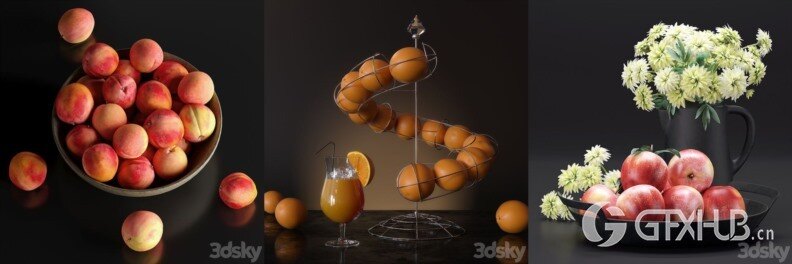 3DSky Pro 沙发椅子灯具装饰数码家电3D模型合辑2024年7月第1季 | 400套 | 19GB