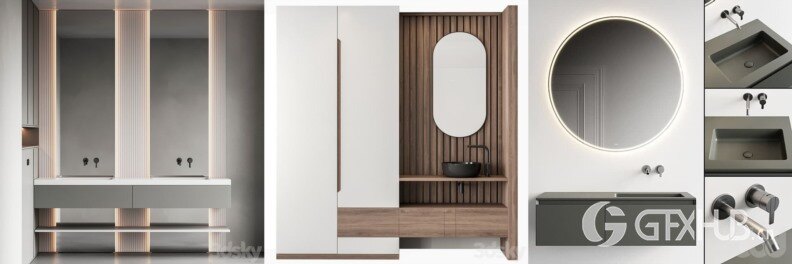 3DSky Pro 沙发椅子灯具装饰数码家电3D模型合辑2024年7月第1季 | 400套 | 19GB