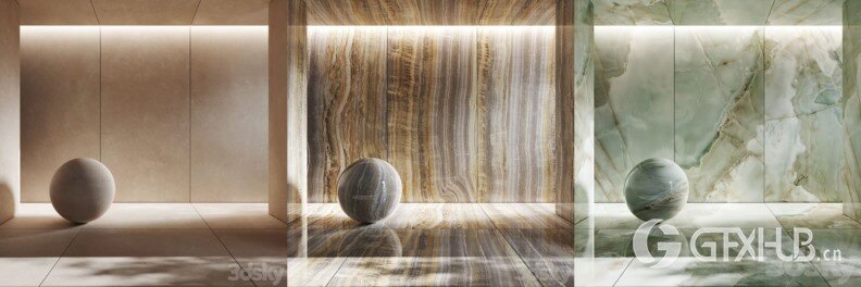 30组3dsky pro瓷砖大理石贴图合集 - 20240706
