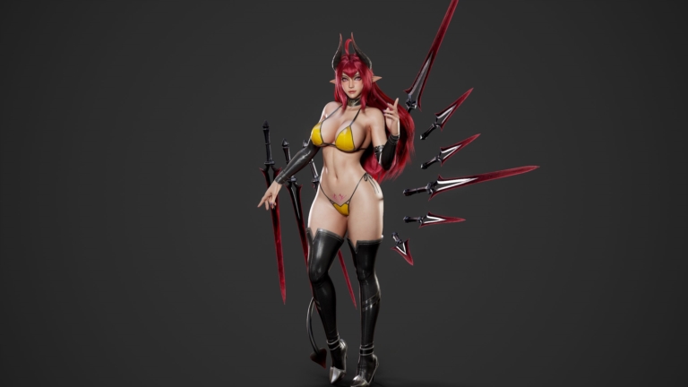 3D角色人物模型合集 Ryan Reos 3D Models Collection