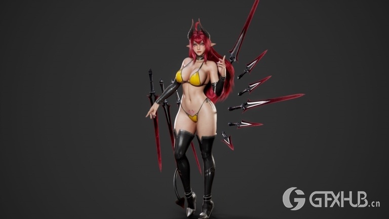 3D角色人物模型合集 Ryan Reos 3D Models Collection