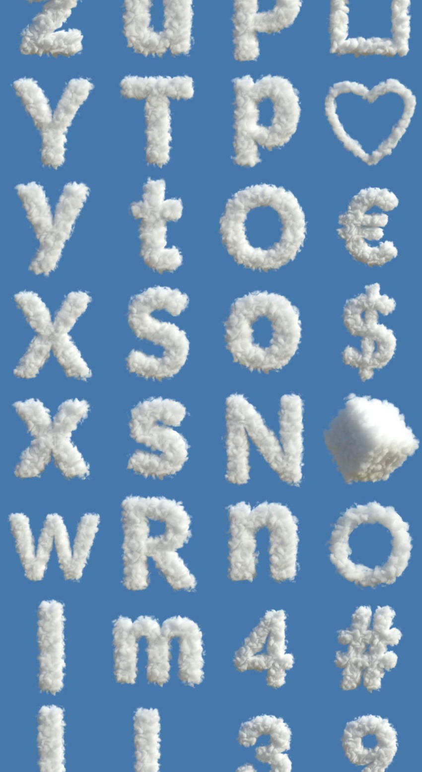 395组Blender真实云朵白云爆炸火焰拖尾烟雾烟花极光VDB体积云模型 Cloudscapes V2