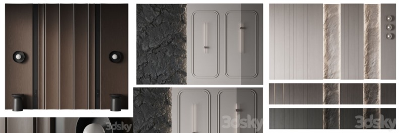 3DSky Pro 沙发椅子灯具装饰床具3D模型合辑2024年7月第2季 | 430套 | 20GB