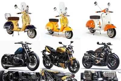 27套摩托车踏板车3D模型合集 – 20240714